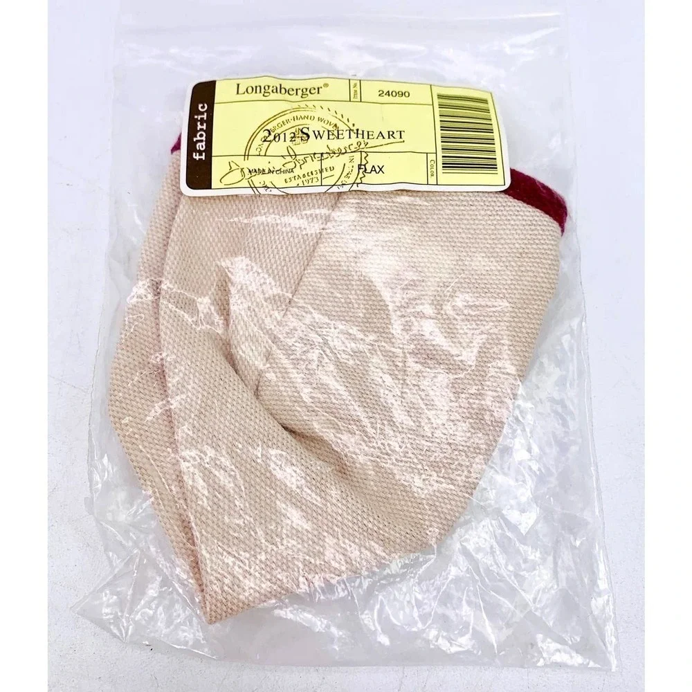 Longaberger 2012 Sweetheart Flax LINER ONLY #24090 New in Bag